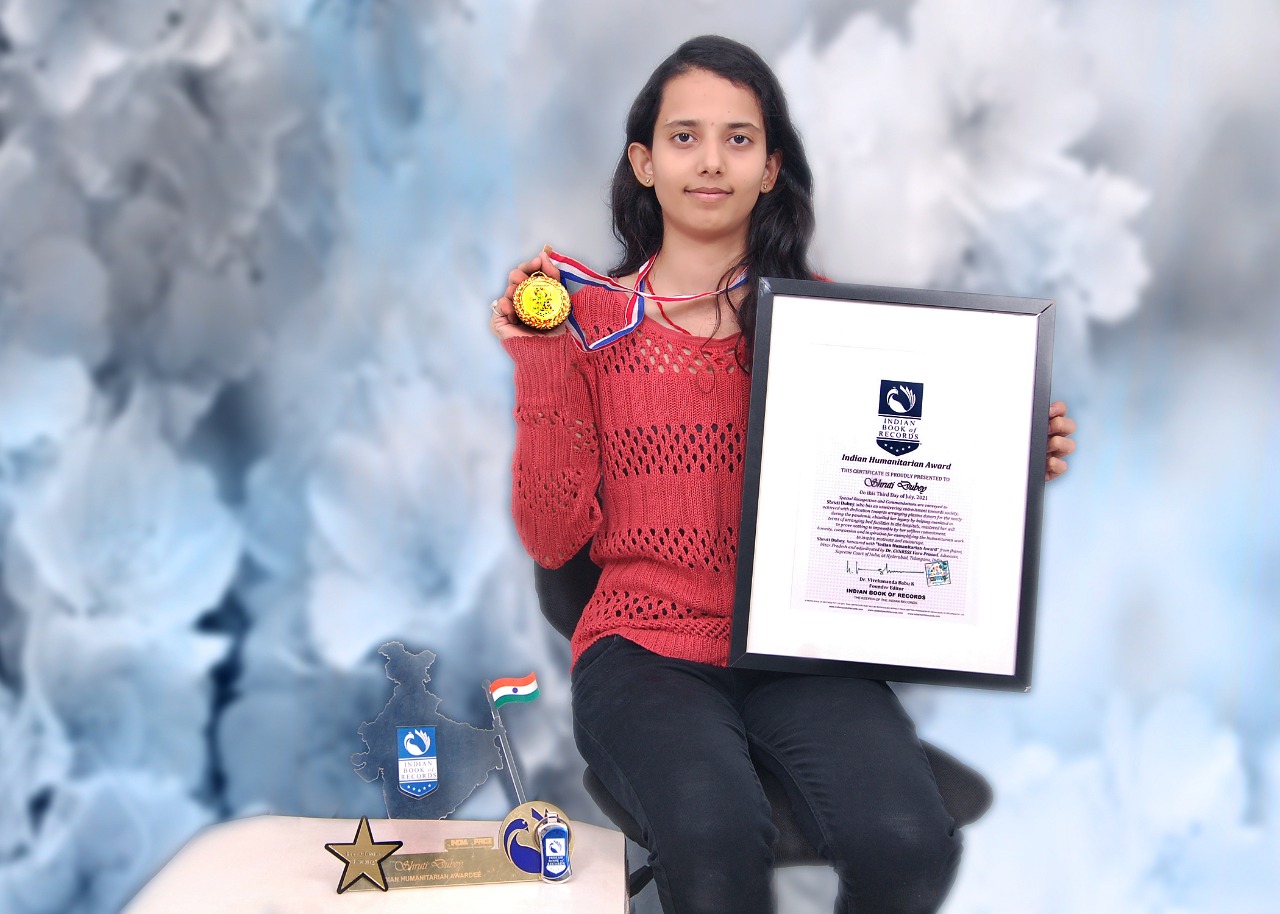Shruti Dubey - Indian Humanitarian Awardee